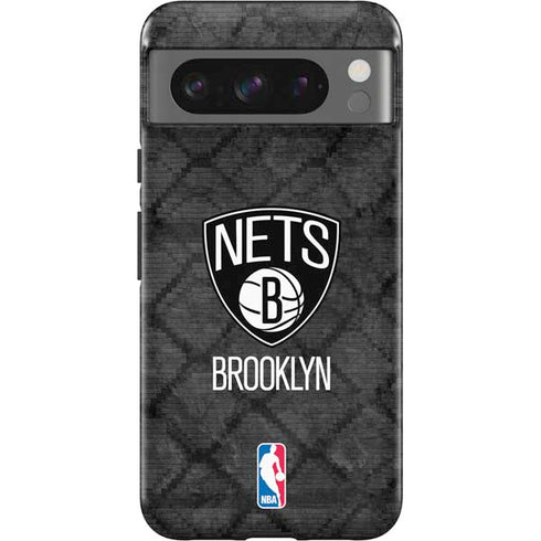 NBA Brooklyn Nets Dark Rust Google Pixel 8 Pro Impact Case
